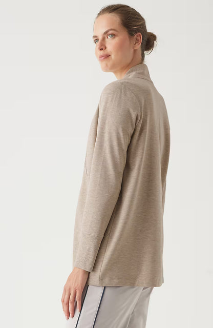 Fit Elevate Terry Open-Front Jacket